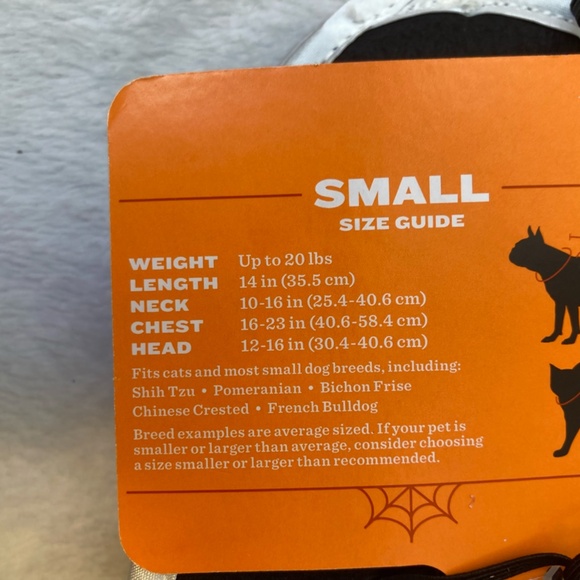 New, Pirate Dog Costume, 2 pieces, Small (up to 20 lbs) - Picture 3 of 4